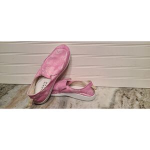 Vionic Beach Womens Malibu Jellyfish Pink/White Slip On Shoes Size 9